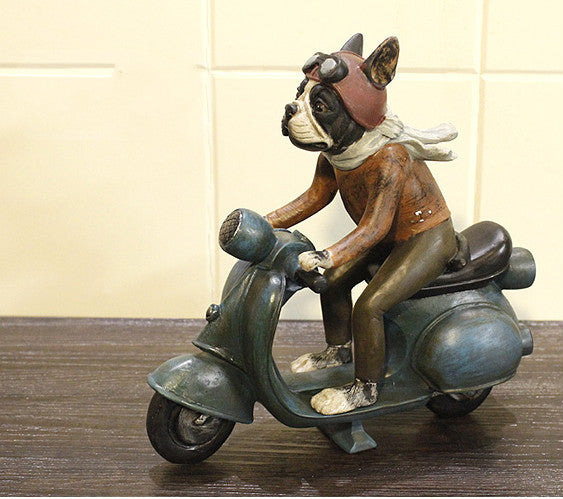 French Scooter Rider