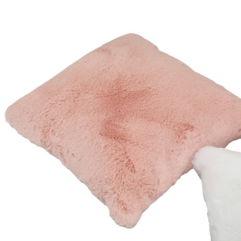 Bed Pillow Sofa Cushion Plush Pillowcase