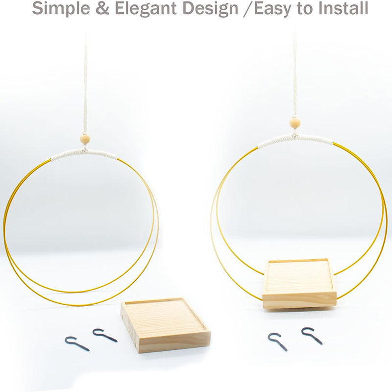 Hanging Flower Pot Plant Bracket Air Green Plant Flower Pot Decoration