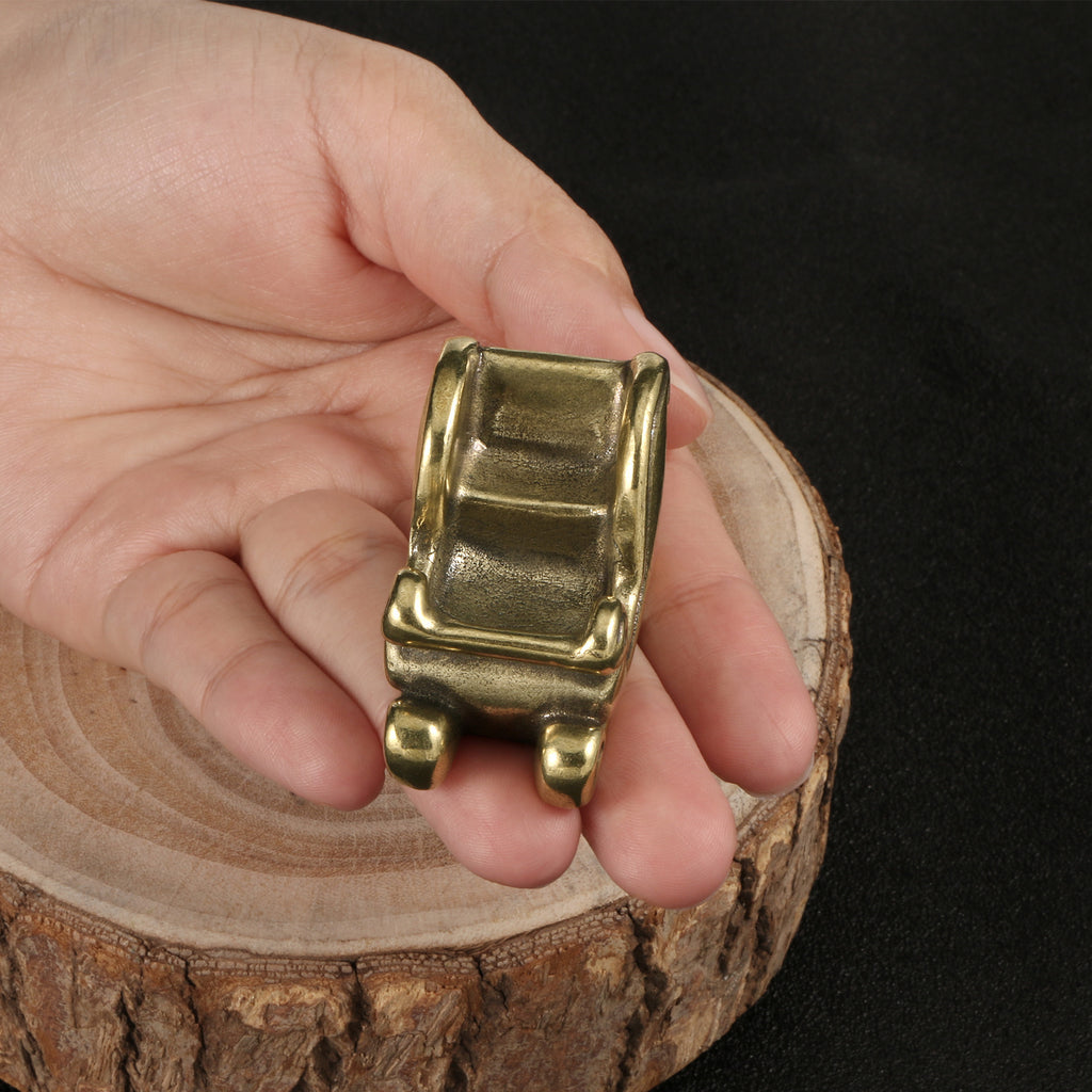 Christmas Sled Creative Antique Reproduction Distressed Ornaments Brass Crafts