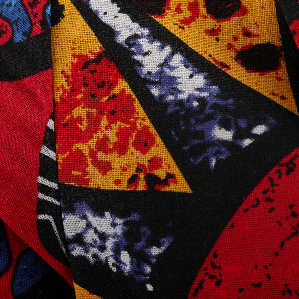 Autumn And Winter New Men's Leisure Suit Floral Print Suit