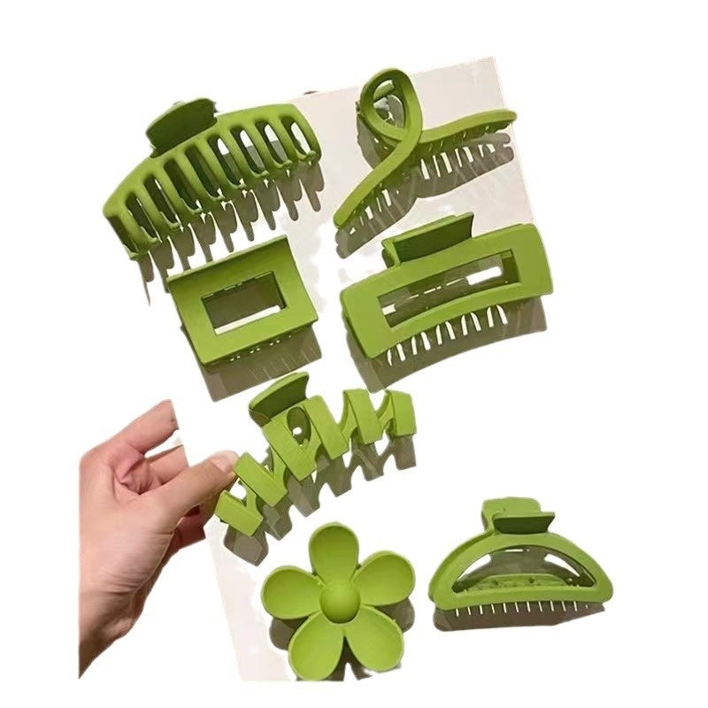 Colorful Suit Grip Large Simplicity Barrettes Suit