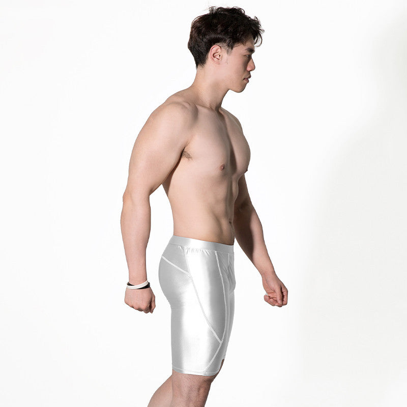 Mid Rise Stretch Tight Shaping Shorts