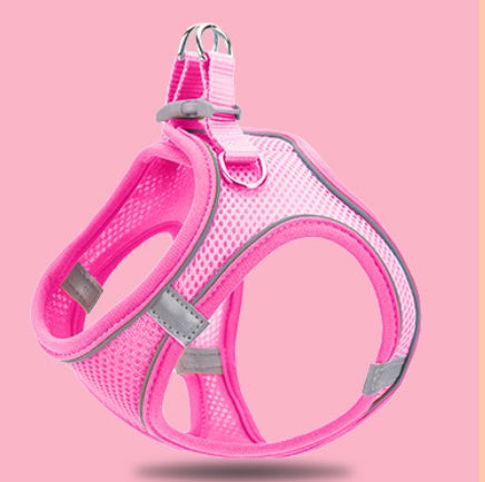 Pet Chest Strap Breathable Vest Reflective Traction Rope Suit