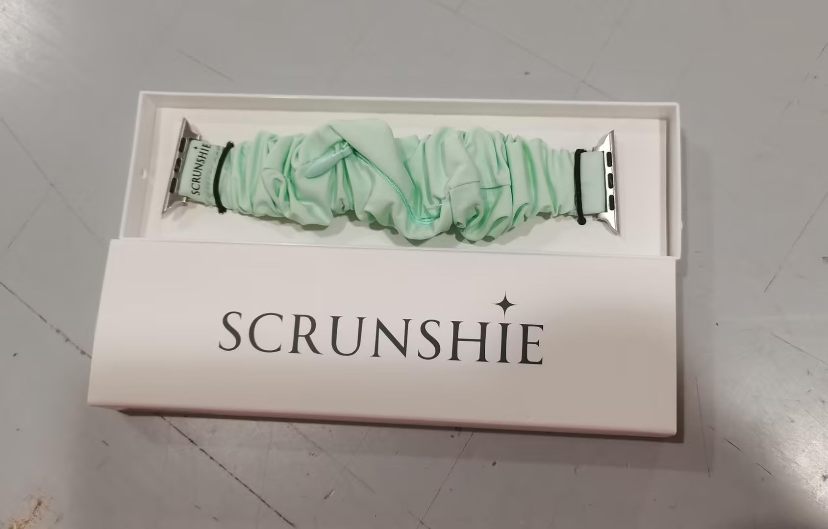 Scrunchie Watch With Pocket  Hidden Zipper Pocker