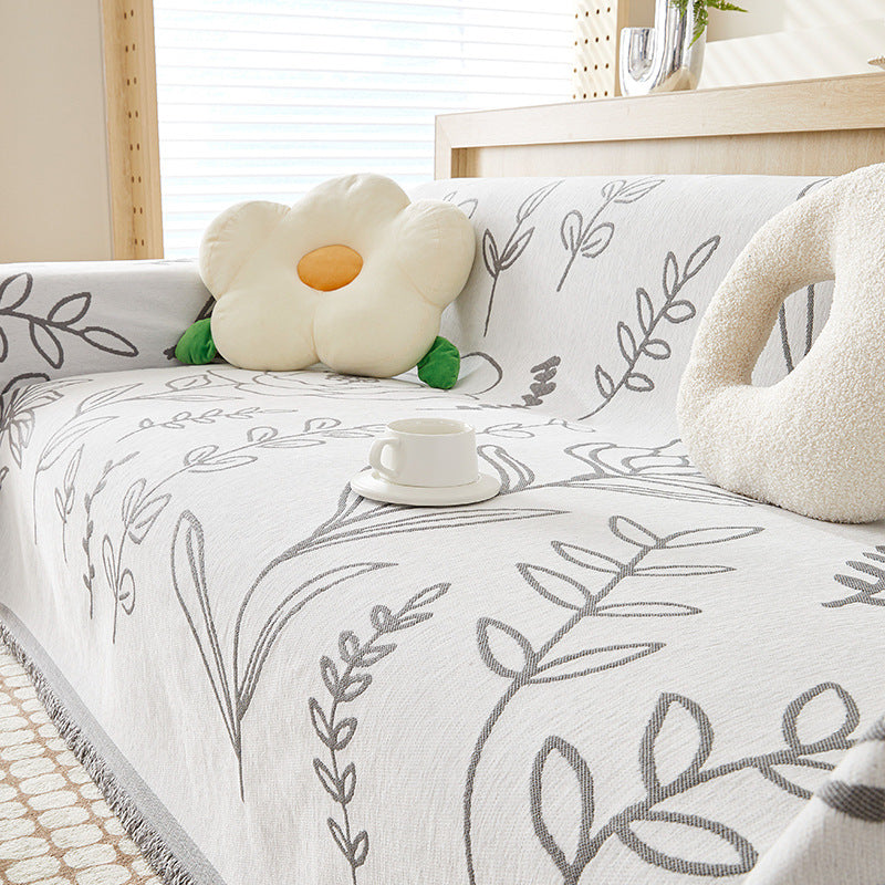 Chenille Sofa Cover One-piece Non-slip