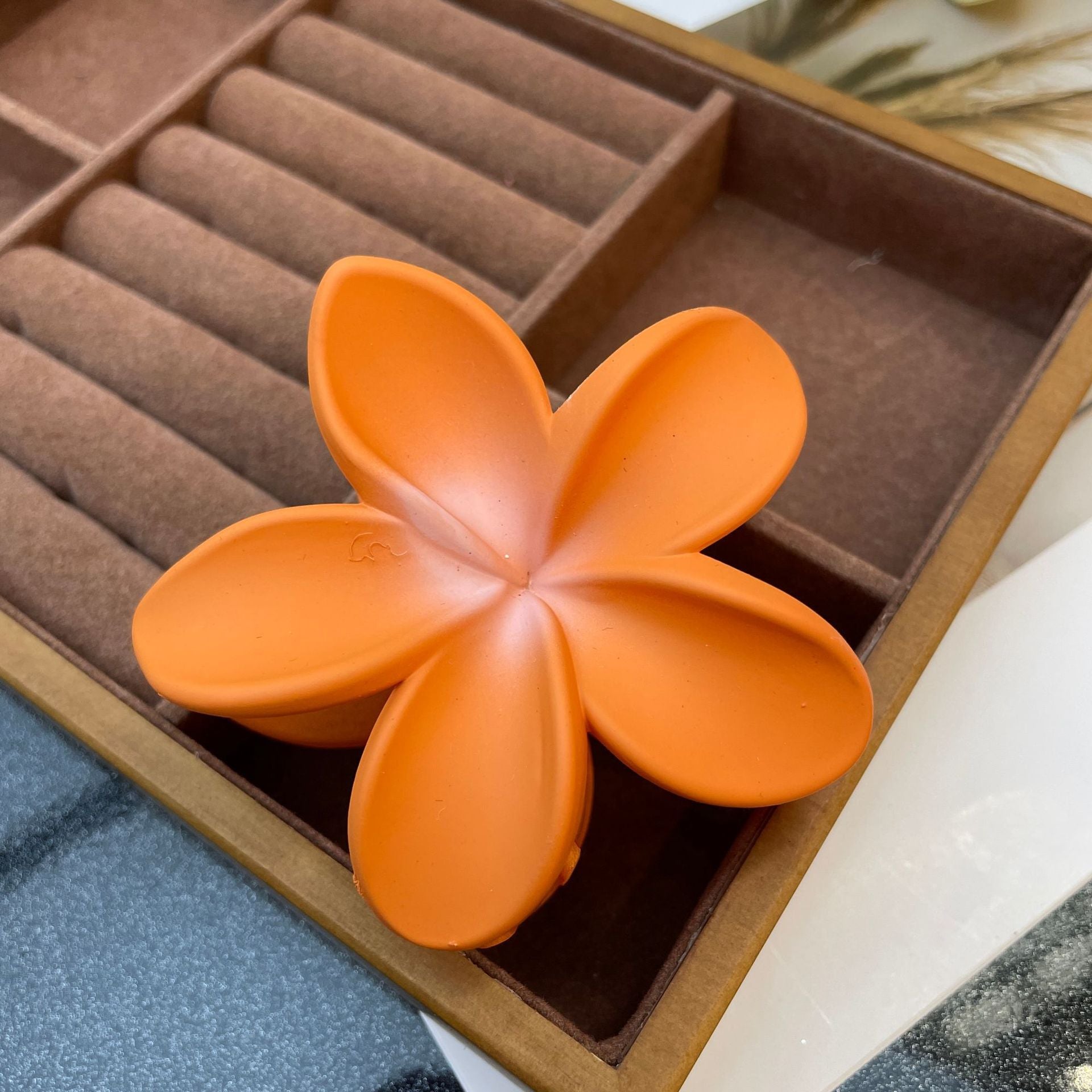 Flower Barrettes Women's Colorful Updo Gadget Hair Accessories