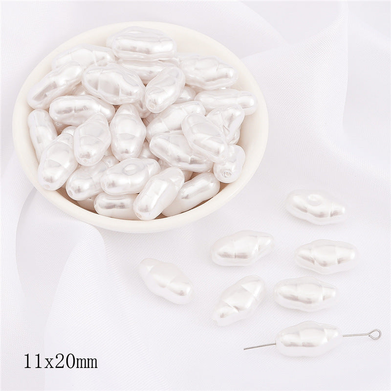 ABS Shaped Pearl Loose Beads