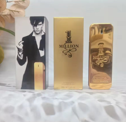 100ml Gold Million Dollar Man Men's Perfume
