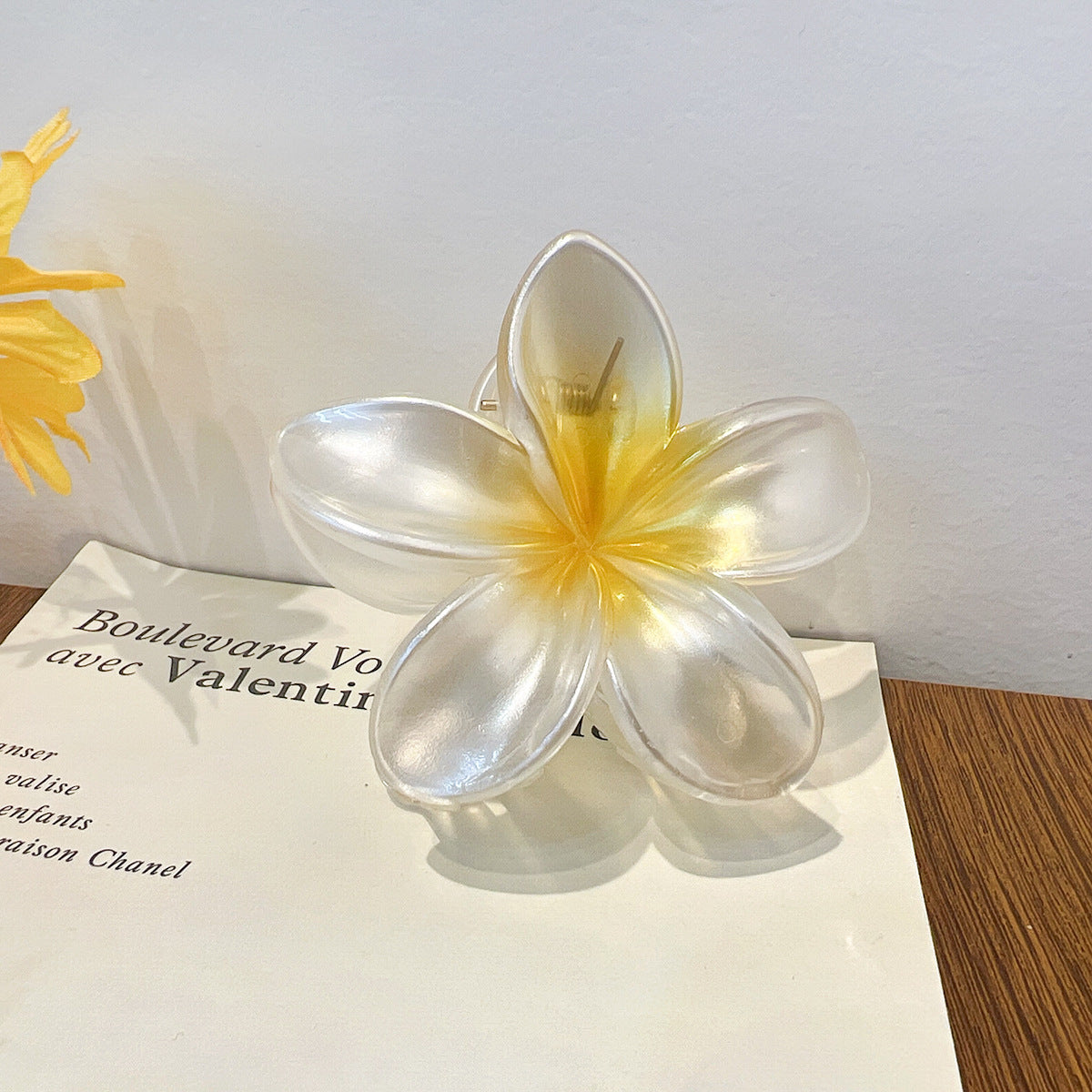 Electroplating Dopamine Plumeria Rubra Grip