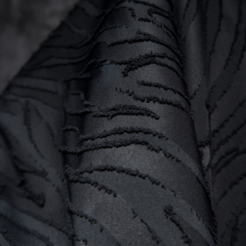 Strong Convex Cut Three-dimensional Zebra Texture Clothing Fabric