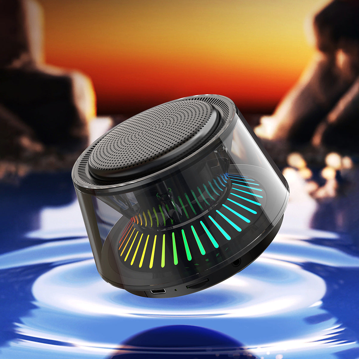 Wireless Bluetooth Speaker Colored Glaze