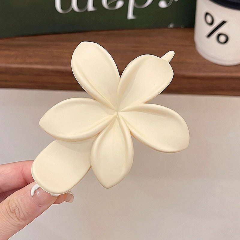 Flower Duckbilled Hair Clip Female Temperament Updo