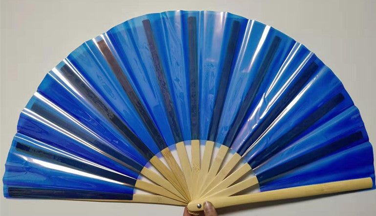 Fashion Single-sided Personality PVC Folding Fan