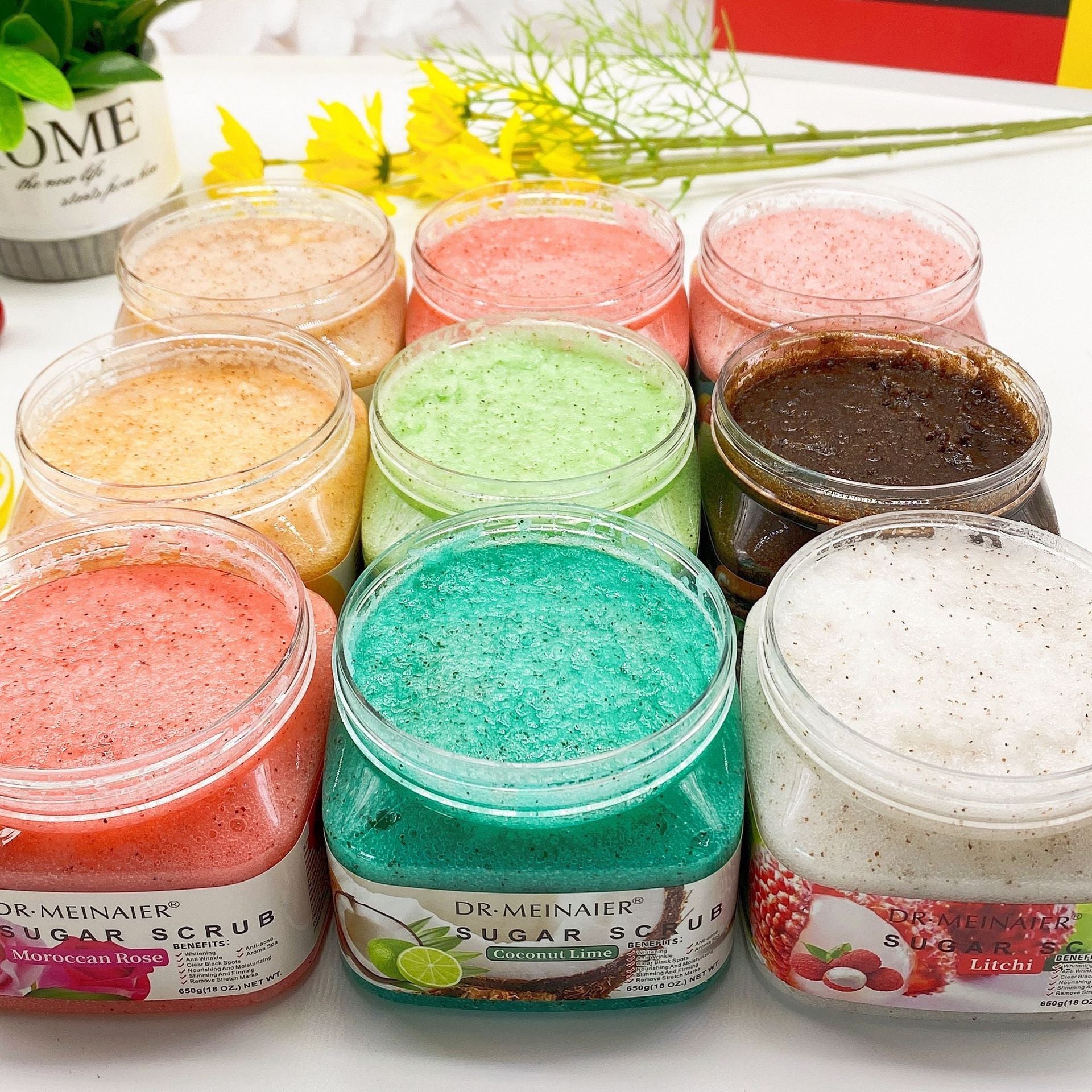 Ice Cream Scrub Bath Sugar Exfoliating Bath Salts