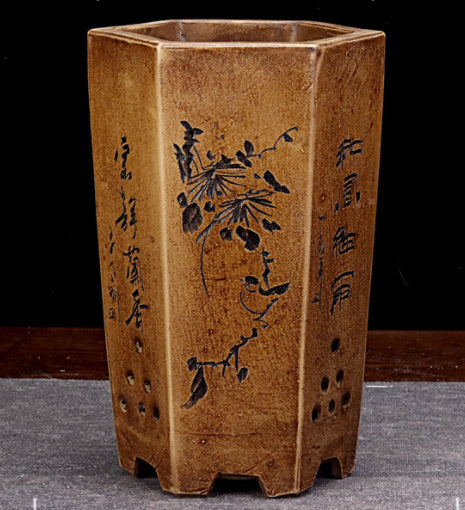 Orchid Grass Succulent Small Flower Pot Porcelain Minimalist Creative