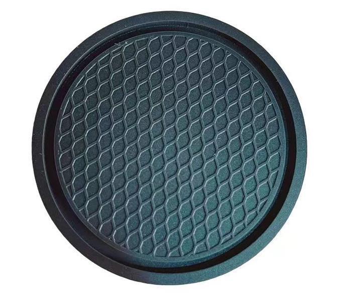 Cross-border Car Coaster A Large Number Of Spot Car PVC Heat Insulation Non-slip Mat Car Water Cup Mat