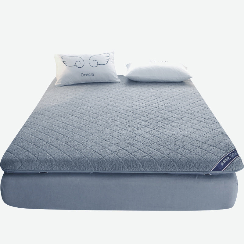 Dormitory Folding Bed Can Be Lamb Wool 0.9 Warm Mattress Single