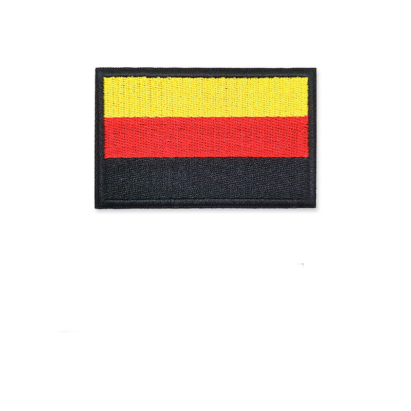 Embroidered National Flag Armband Hat Patch
