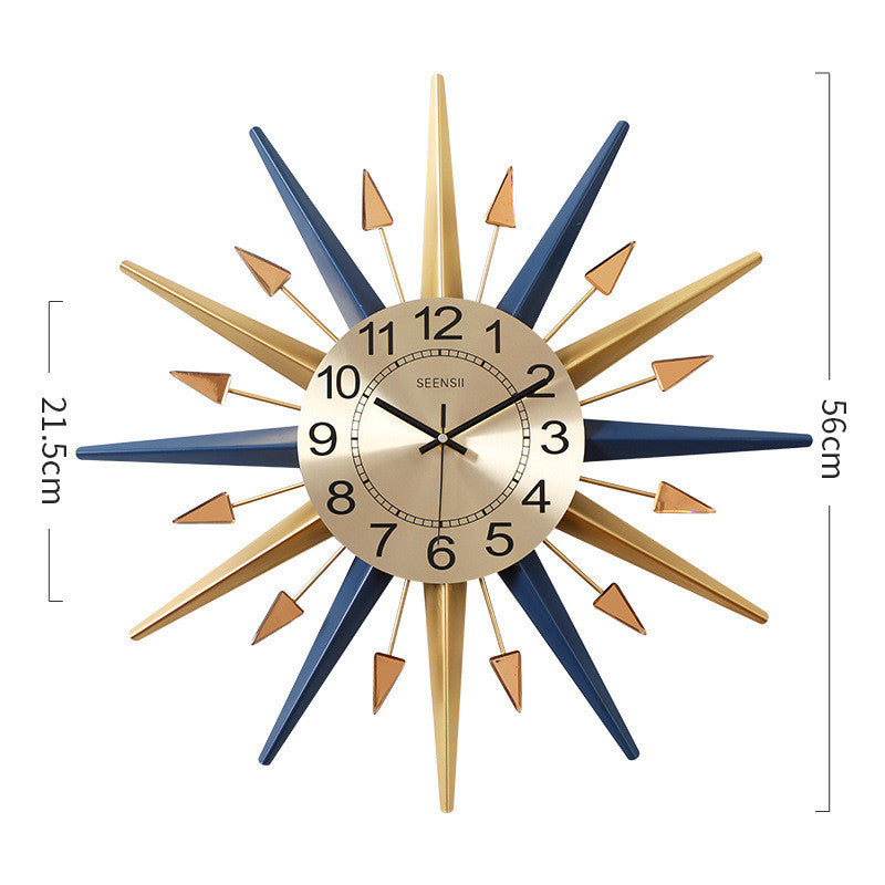 Simple And Quiet Household Wall Clock