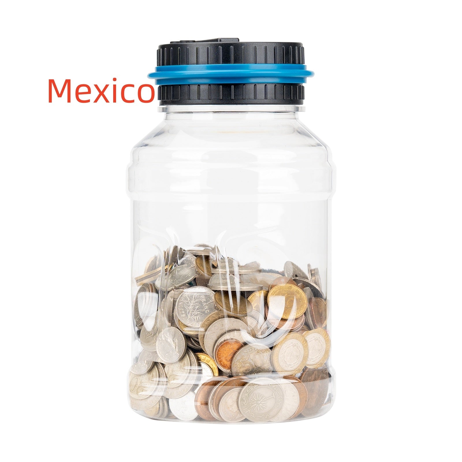 Pounds Full Of Coin Bank Count Savings