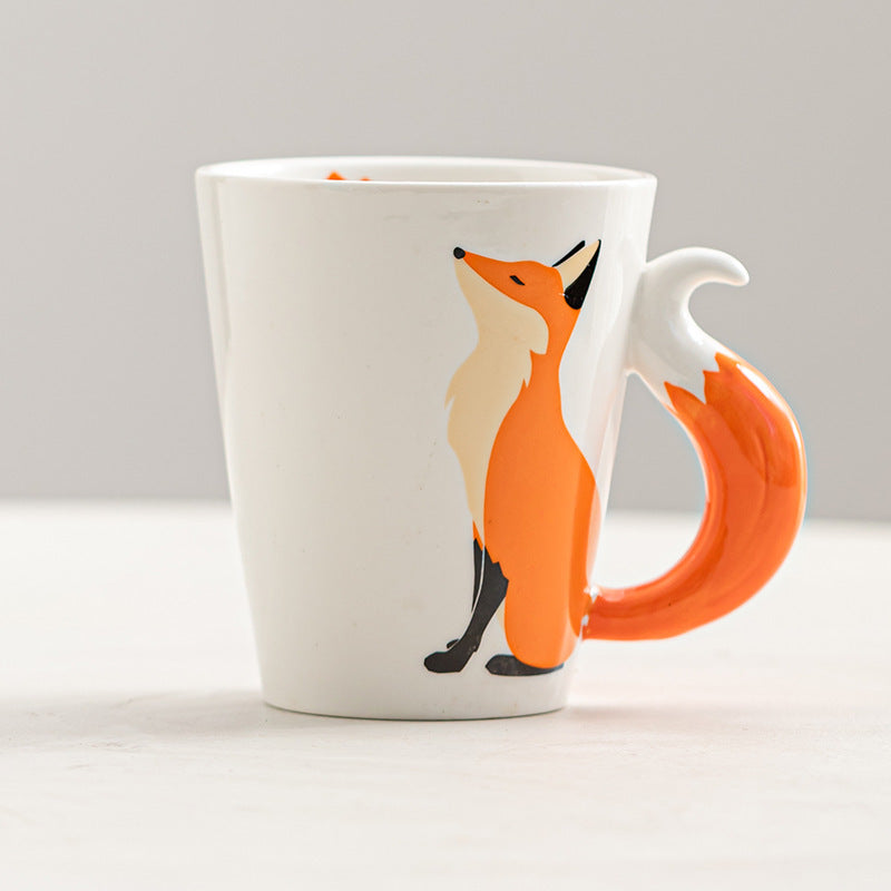 Ceramic Fox Mug Creative Personality