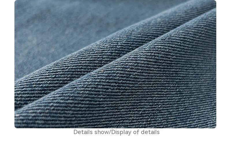 American Street Retro High Street Loose Multi-pocket Jeans Casual