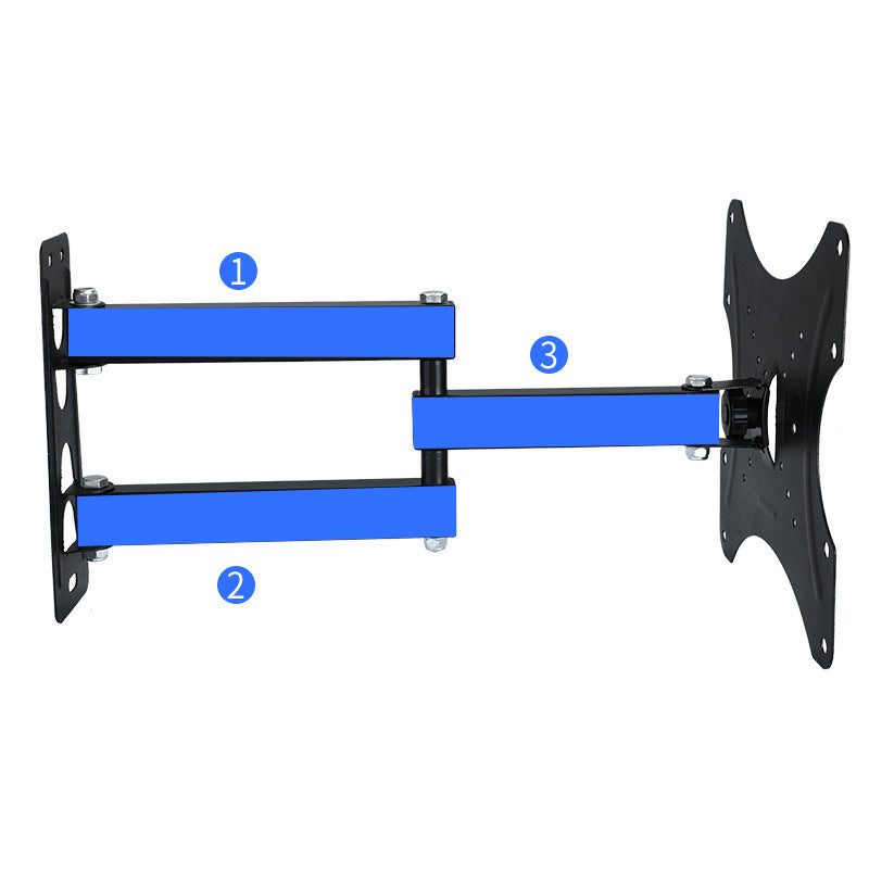 Multifunctional TV Wall Monitor Telescopic Rotary Rack