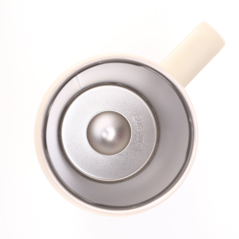 Portable Stainless Steel Large Capacity Vacuum Cup With Handle