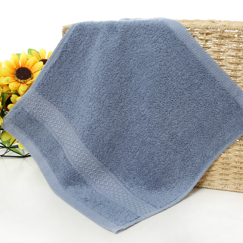 12-color Square Scarf Pure Cotton Plain Small Towel Square