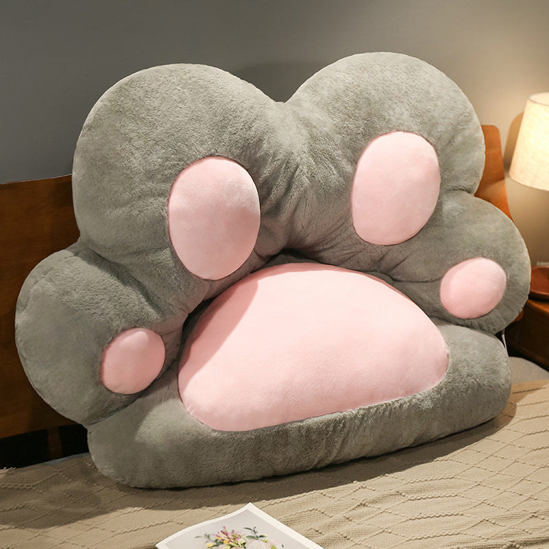 Cute Bear Paw Pillow Bedside Cushion
