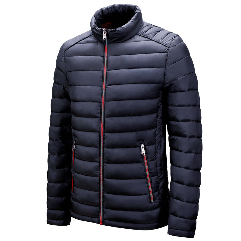 Men's Cotton-padded Jacket Fashion Trendy Ribs