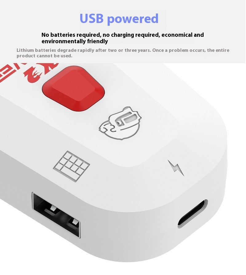 USB Key Mouse To Bluetooth Key Mouse Computer Cellphone Key Mouse Link