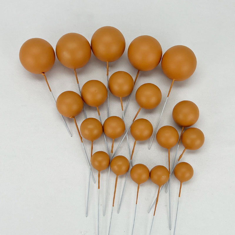 Faux Balls Cake Decoration