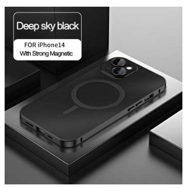 Spring Fastener Metal Frame Magnetic Phone Case