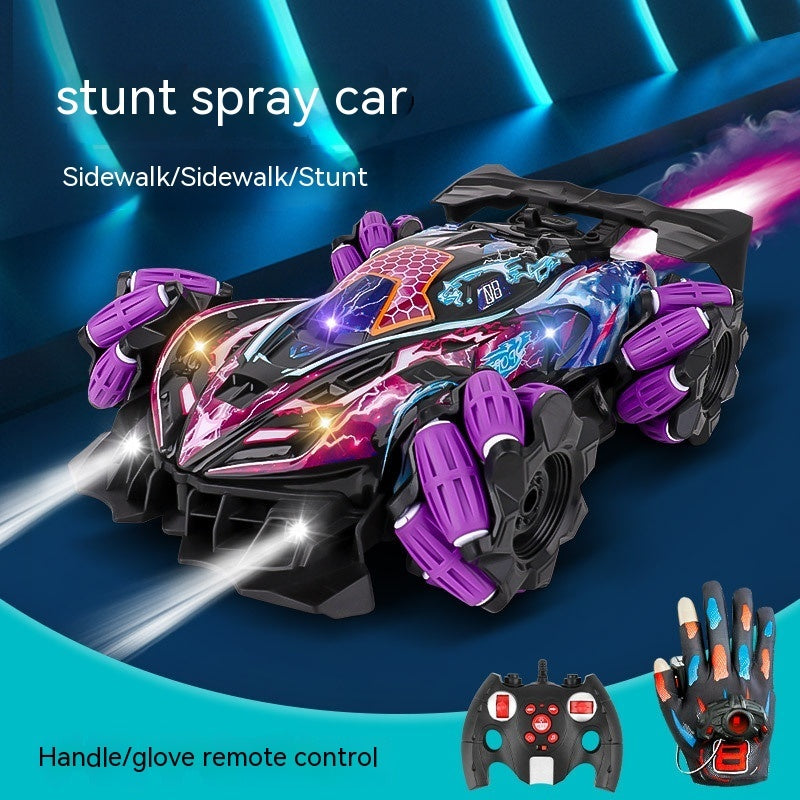 Gesture Induction Four-wheel Drive Stunt Wireless Remote-control Automobile Toy