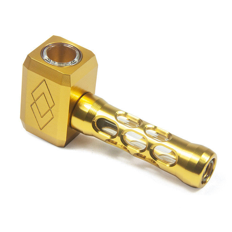 Creative Fashion Hollowed-out Hammer Shape Pipe