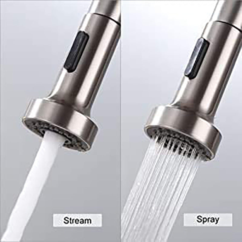 Kitchen Faucet Shower Hot And Cold Pull-out