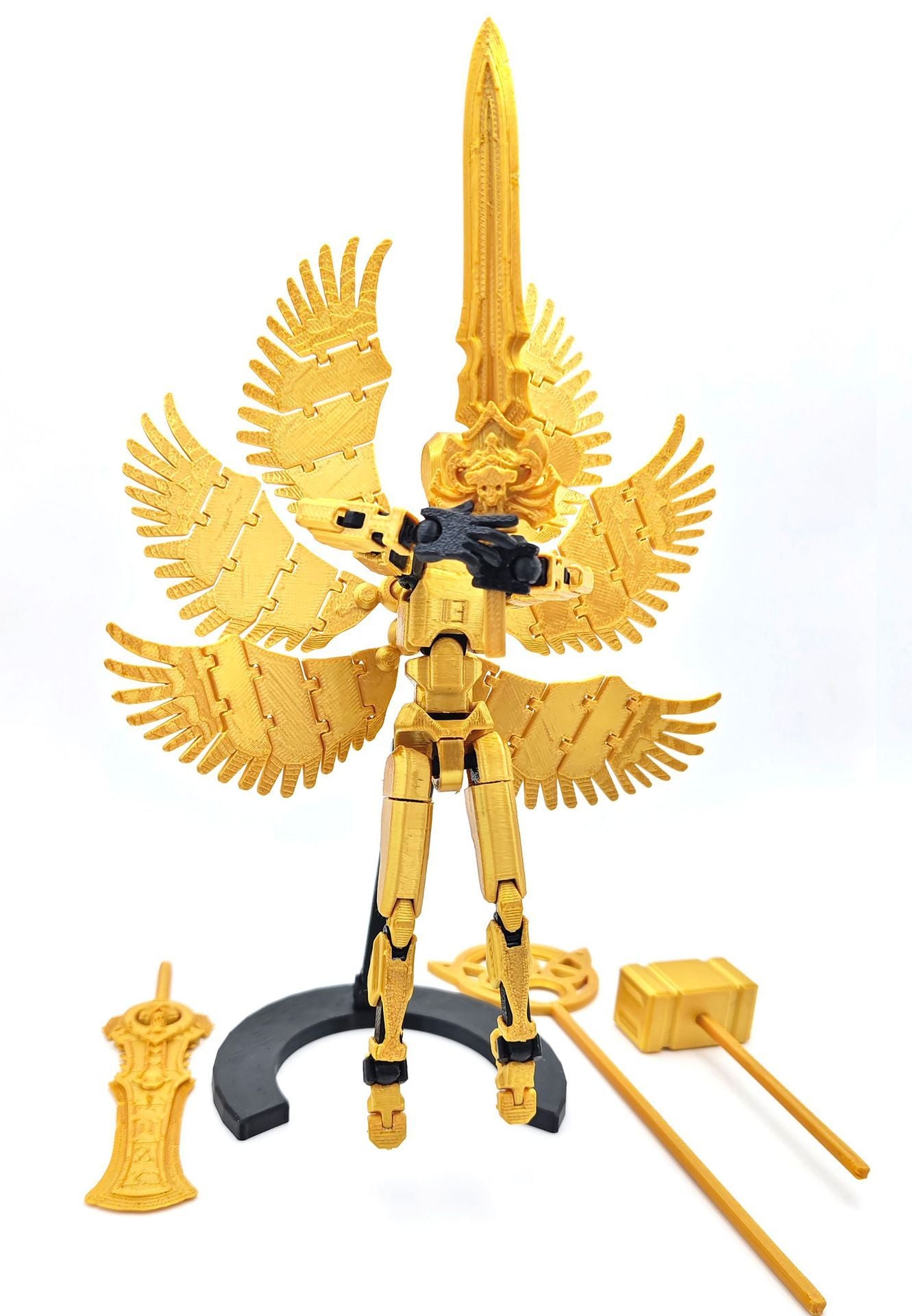 3D Printing Multi-movable Joint Doll Decoration