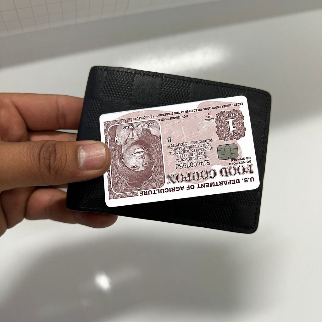 Funny Debit Bank Credit Card Sticker