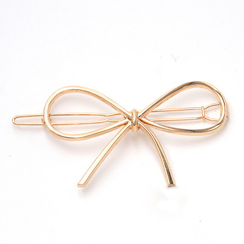 Cupid Heart-shaped Five-pointed Alloy Hair Accessories