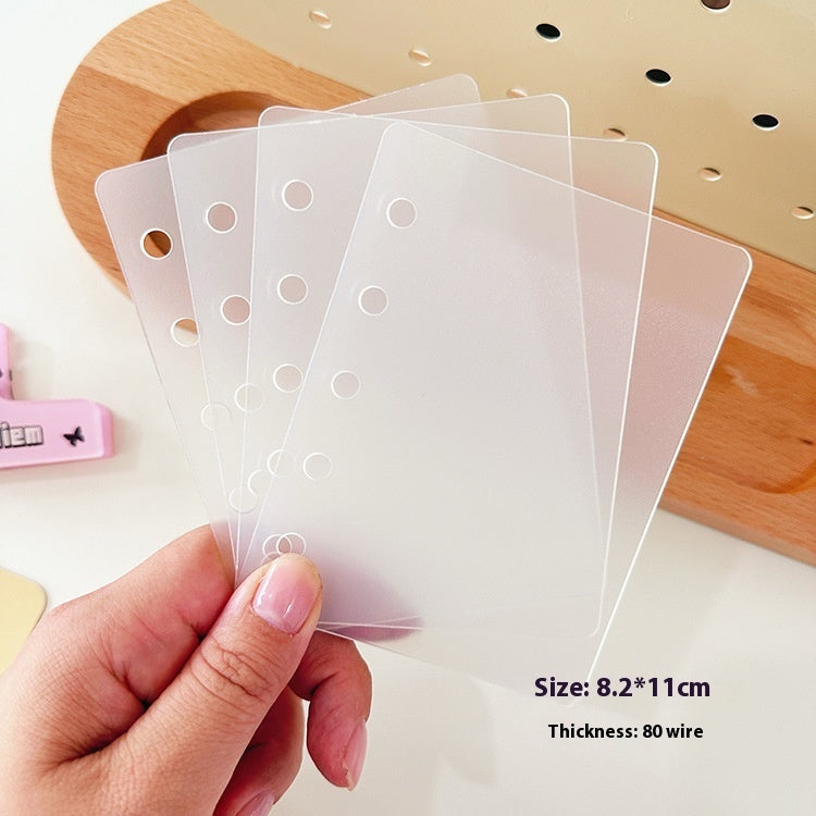 M5 Shell Accessories Bag 5 Holes Journal Book Loose-leaf Paper