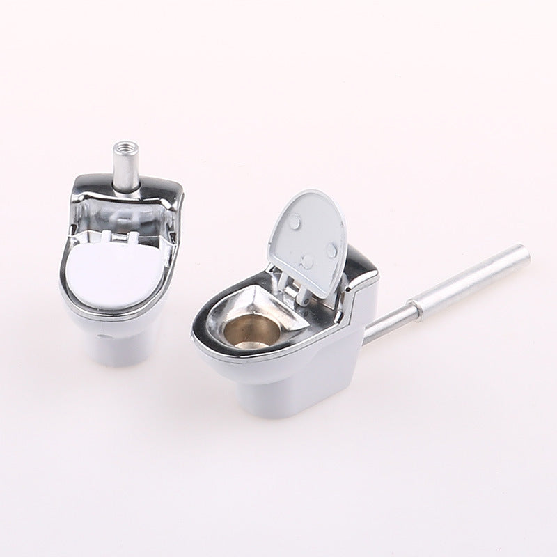 Color Picture Spray Painting Toilet Metal Mini Pipe