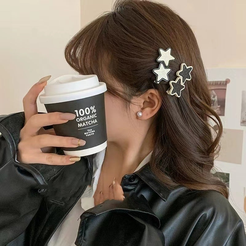 Black And White XINGX Hairpin Female Cute Female Children's Hairpin