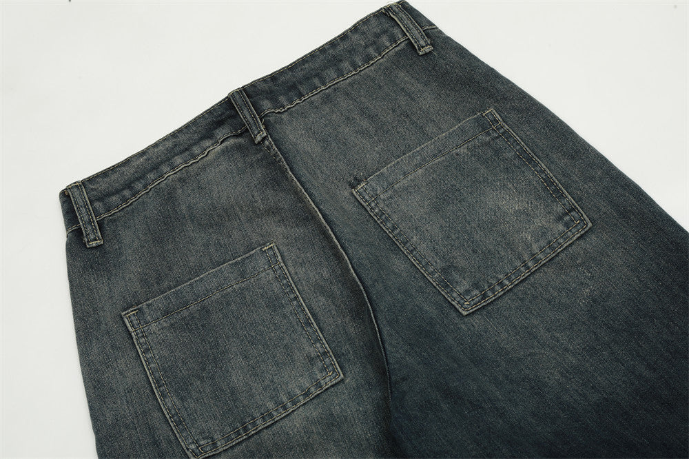 Graffiti Straight-leg Trousers Hip Hop Men