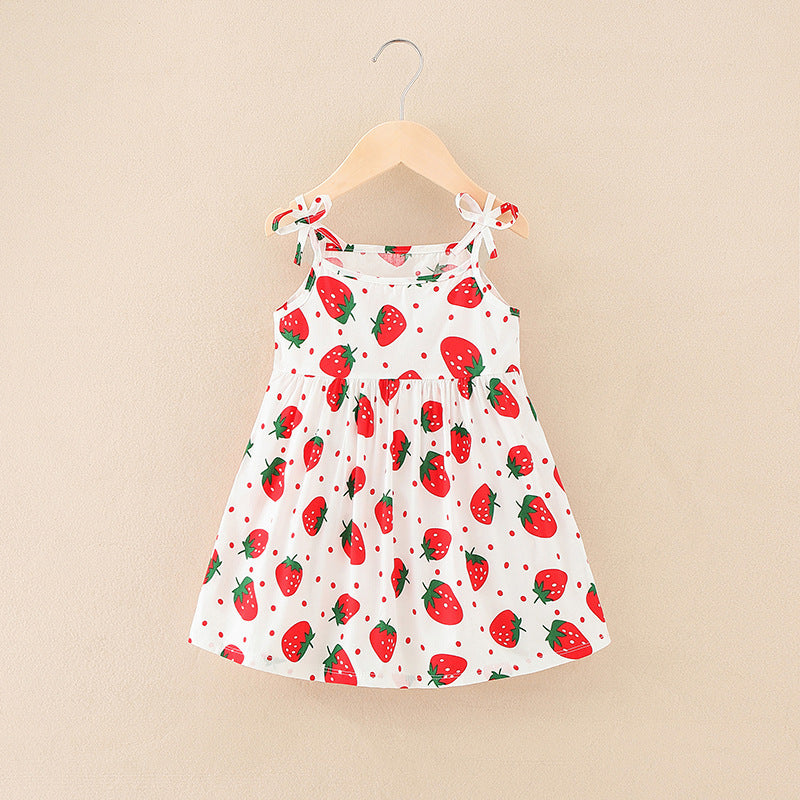 Children's Ins Style Princess Suspender Dress