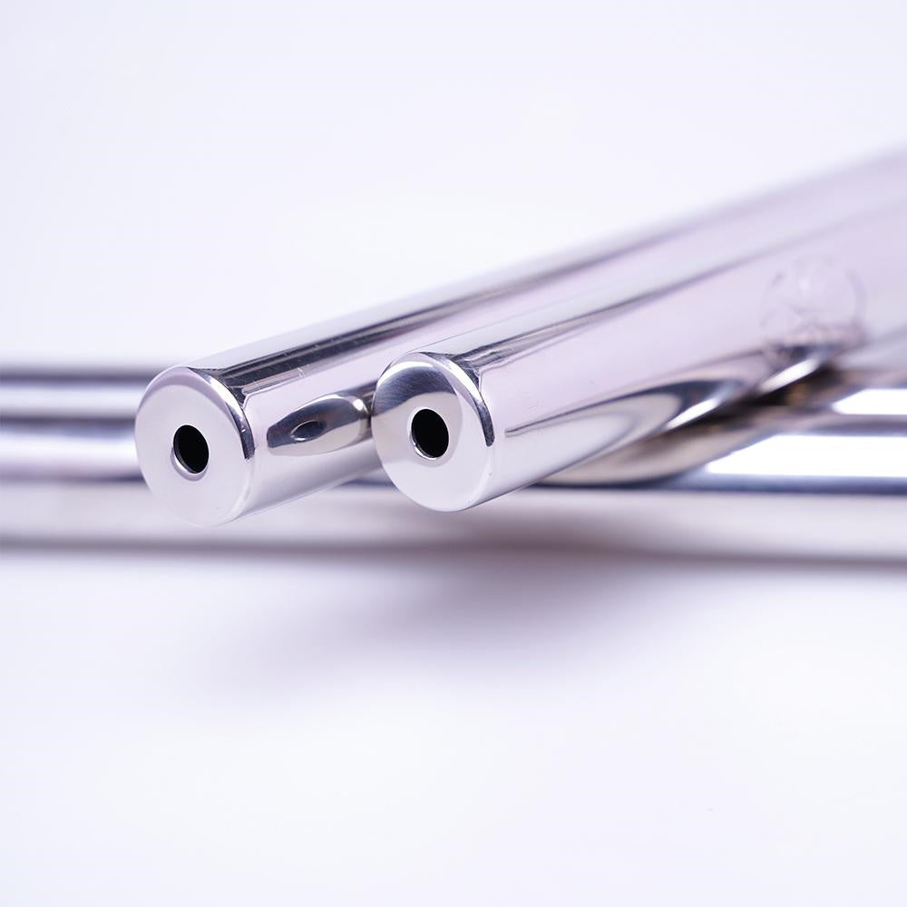 Stainless Steel Flat Head 22 Diameter Performance Training Fancy Practice Nunchaku