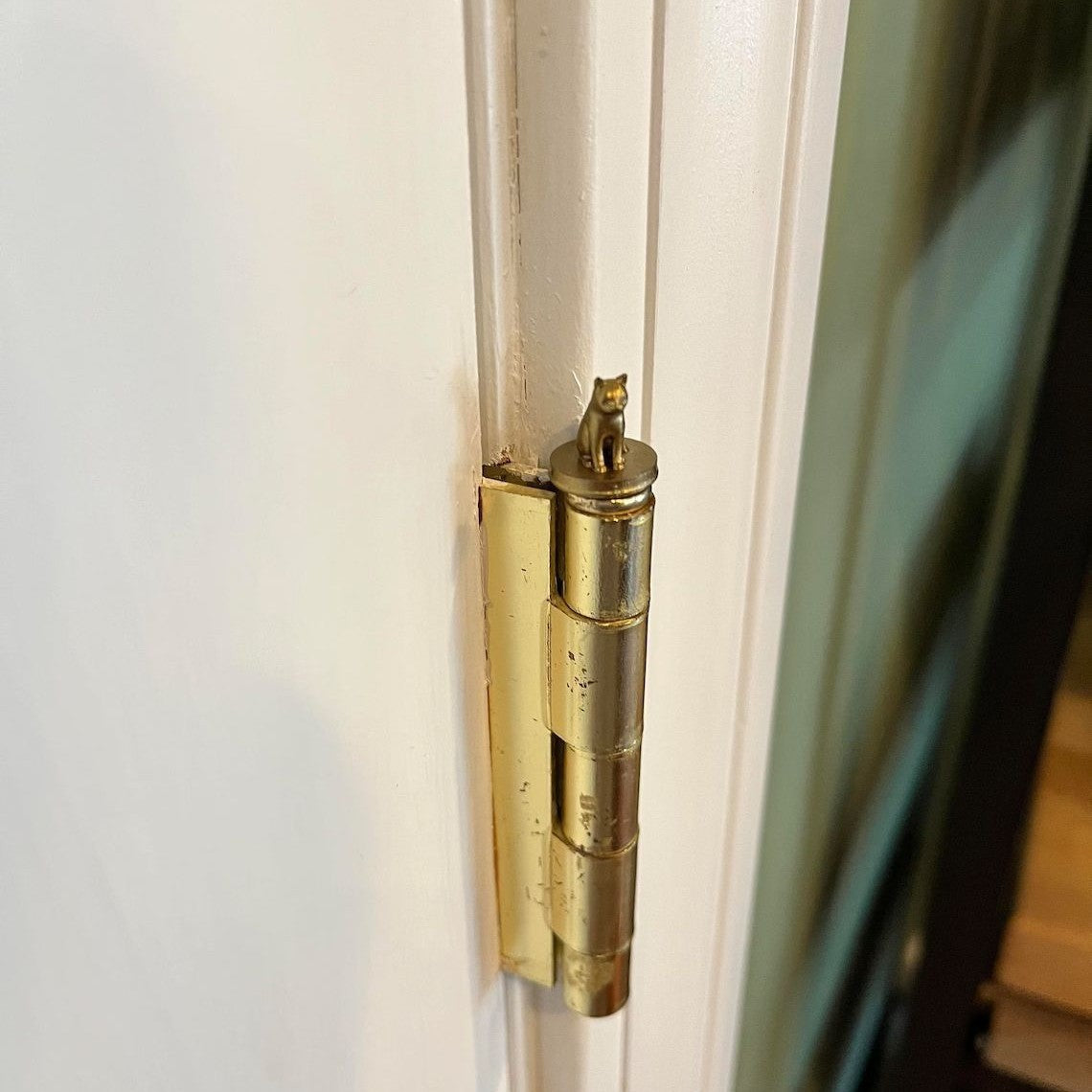 Cat Hinge Head Vintage Animal Magnetic Door Decoration