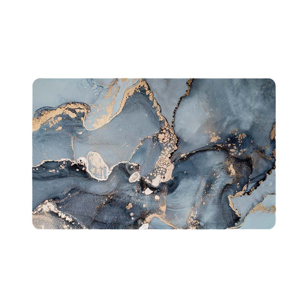 Marble Pattern Soft Diatom Ooze Absorbent Floor Mat