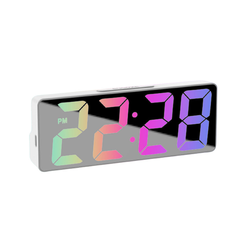Desktop Large Screen Alarm Clock Luminous Digital Multifunctional Decoration